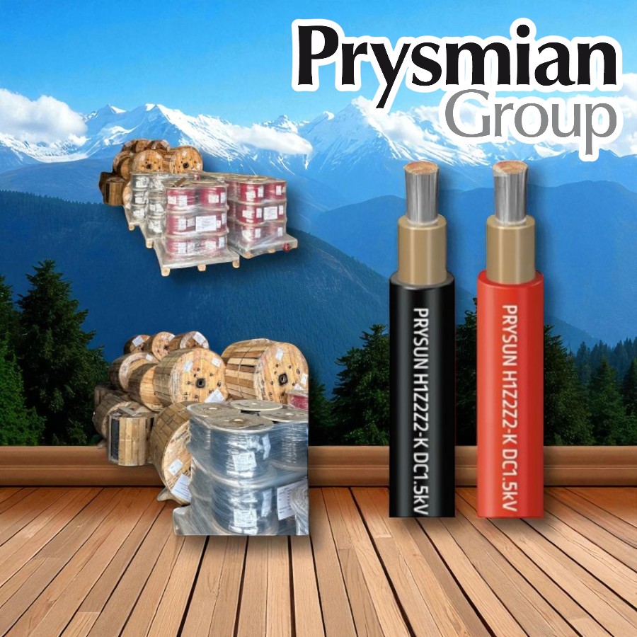 Dây cáp điện Prysmian Solar 4mm2, 1500VDC Xuất xứ Italia