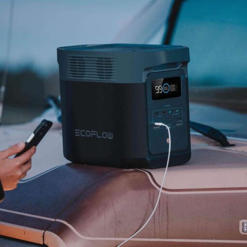 Trạm sạc dự phòng Bộ Lưu Điện di động EcoFlow E2000- 2400w - Ảnh 2