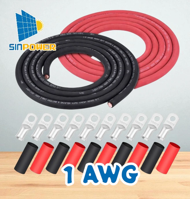Dây cáp điện 1 AWG (50MM) dùng cho Batterry Solar