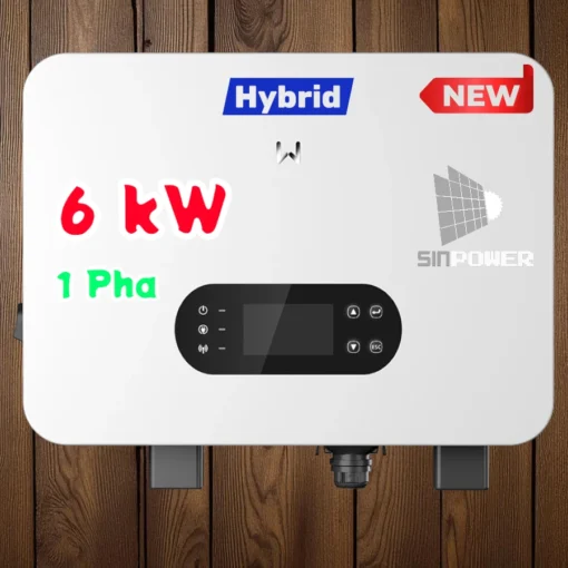 Inverter Hybrid Goodwe 6kW,GW6000-ES-C10 1P - 220VAC Cao Cấp