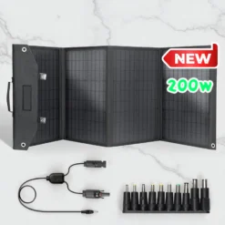 Tấm Năng Lượng Mặt Trời 200w gấp gọn