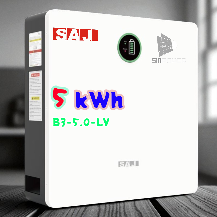 Pin lưu trữ cao cấp SAJ B3-5.0-LV1 5.12kwh (BH 5/10 Năm)