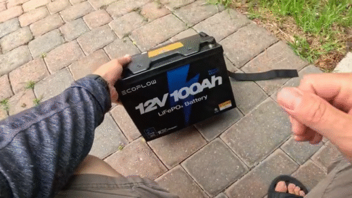 Ắc quy ECOFLOW 12V 100Ah LiFePO4, BMS 100A tích hợp - Ảnh 2