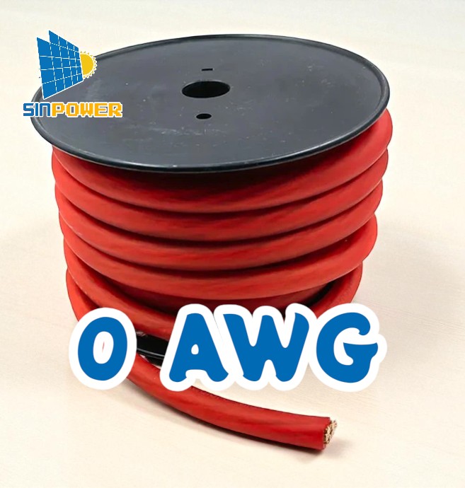 Dây cáp điện 0AWG dùng cho Batterry Solar