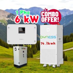 Combo 6kw Hybird Sungrow Dyness
