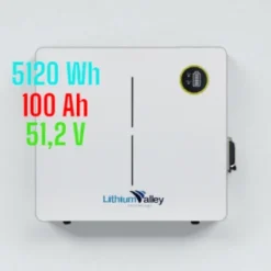 Bộ pin lưu trữ điện (lithium-ion), model: LV-BAT-W5.12Ac