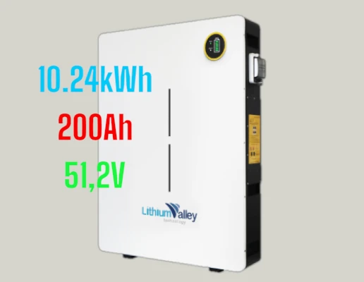 Bộ pin lưu trữ điện (lithium-ion), model: LV-BAT-W10.24Ac