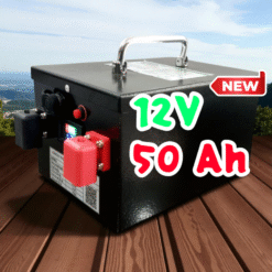 Ắc Quy lưu trữ LifePo4 12V-50Ah battery lithium(Chính Hãng)