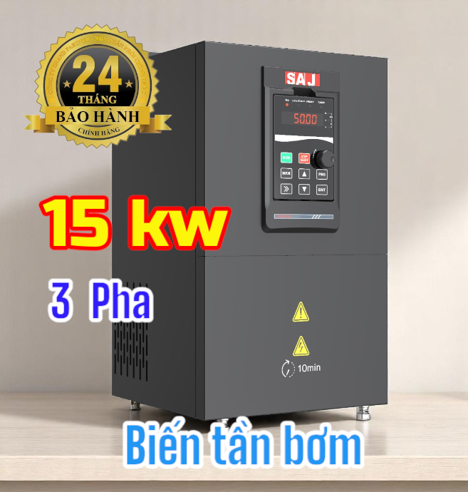 Biến Tần Bơm SAJ 3 Pha 15kw Cao Cấp-PDS33-4T015B-EH
