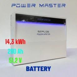 Pin lưu trữ Seplos Power Master 51.2V-280Ah (Trắng)