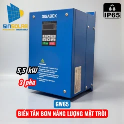 BIẾN TẦN BƠM GIGABOX 5.5KW 3 PHA (chuẩn IP65)