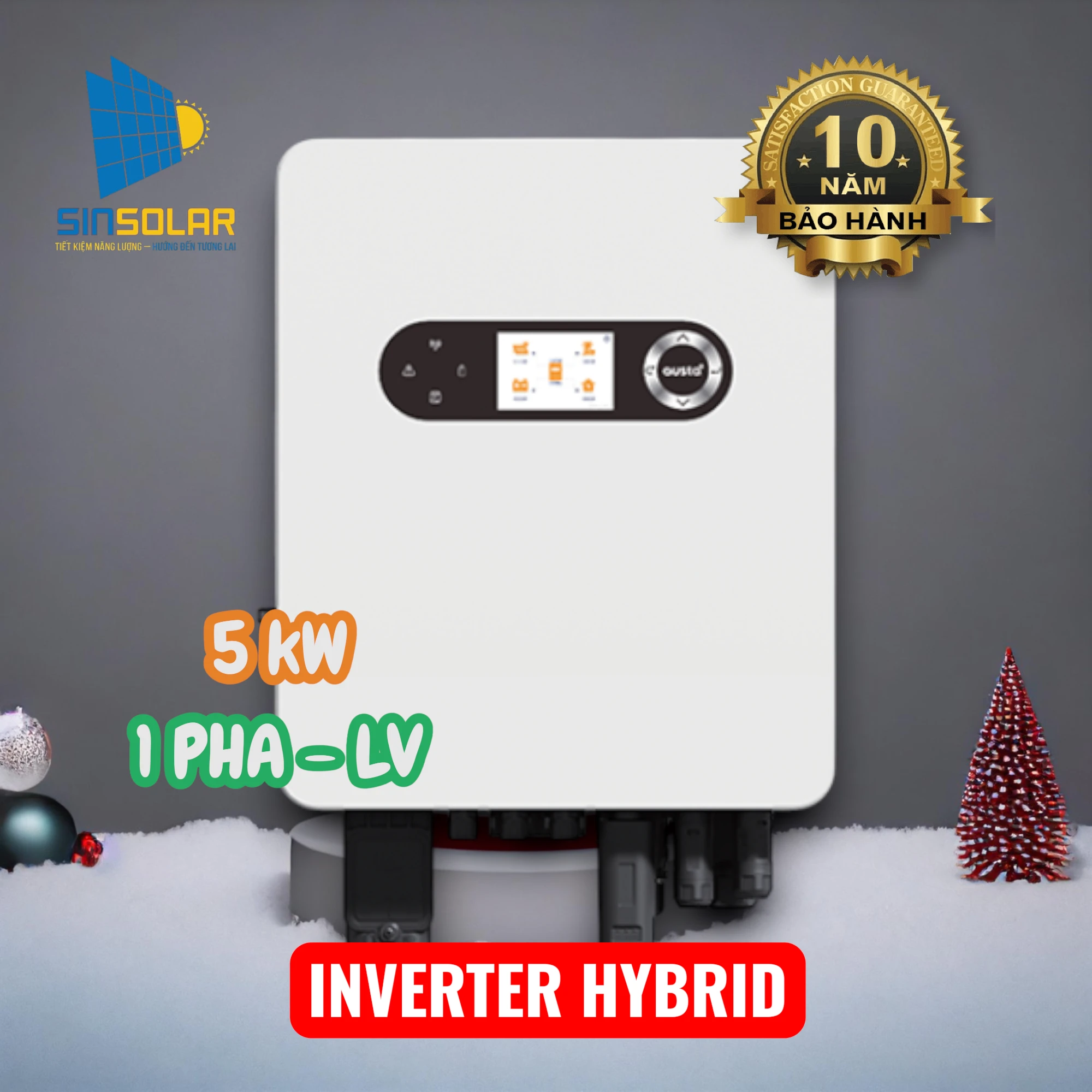 INVERTER HYBRID AUSTA 5KW 1 PHA AU5KESL-G2