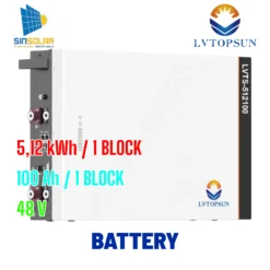 PIN LƯU TRỮ NĂNG LƯỢNG MẶT TRỜI LVTS-512100-G2