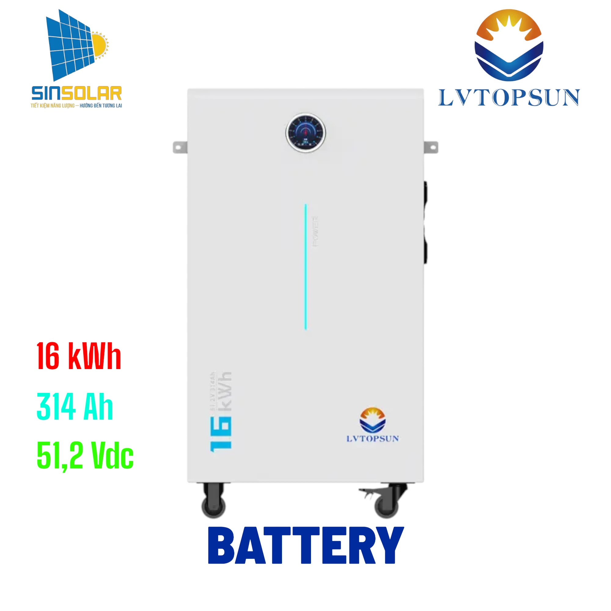 PIN LƯU TRỮ NĂNG LƯỢNG MẶT TRỜI LVTS-512314-G4