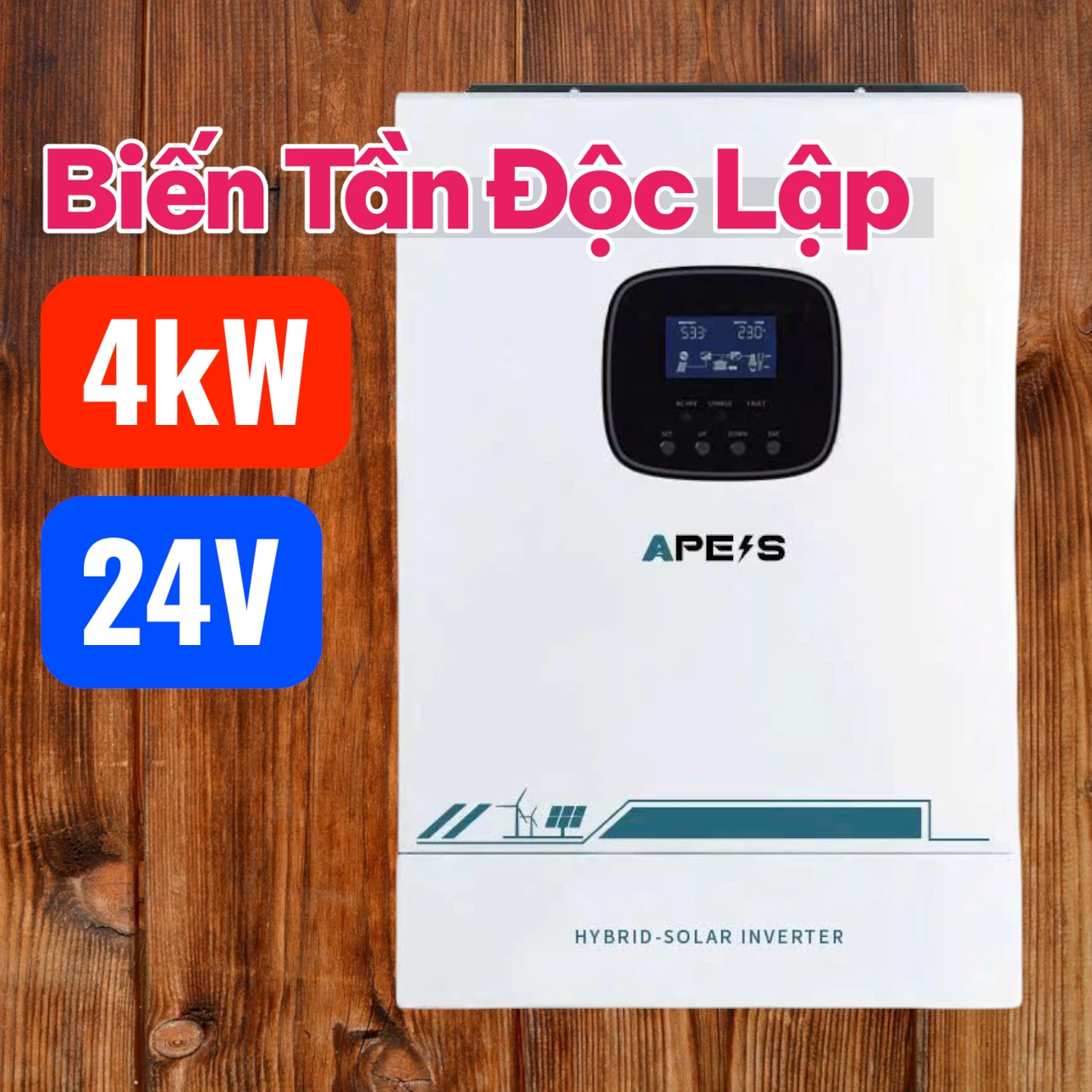 Biến Tần Độc Lập APESS 4kW MÃ: ED4024SMH