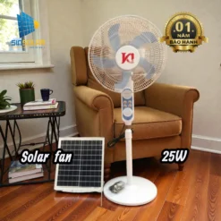 Quạt Năng Lượng Mặt Trời JD-V218 25W