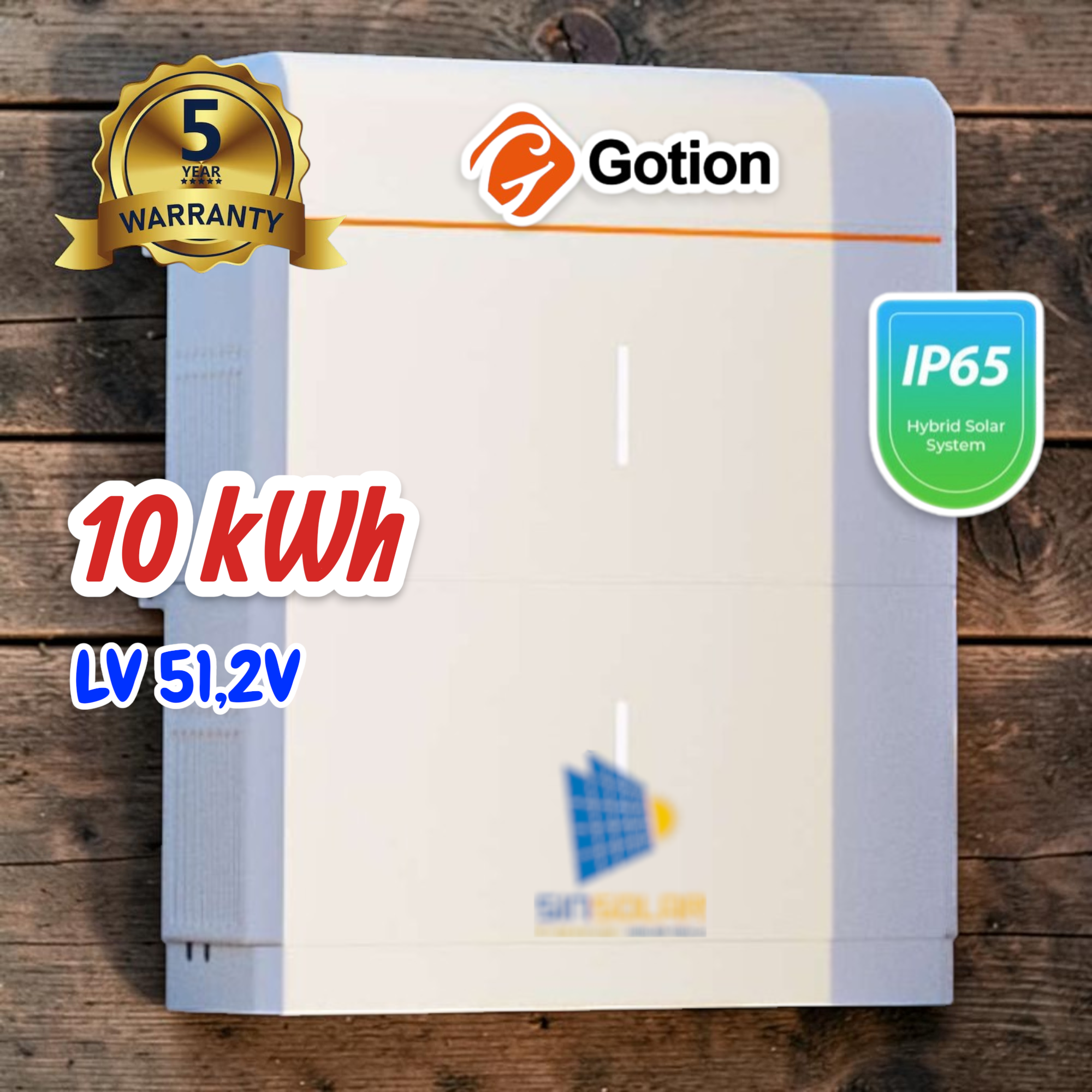 Pin Lưu Trữ GOTION 10kwh HSD51.2-02C10L IP65