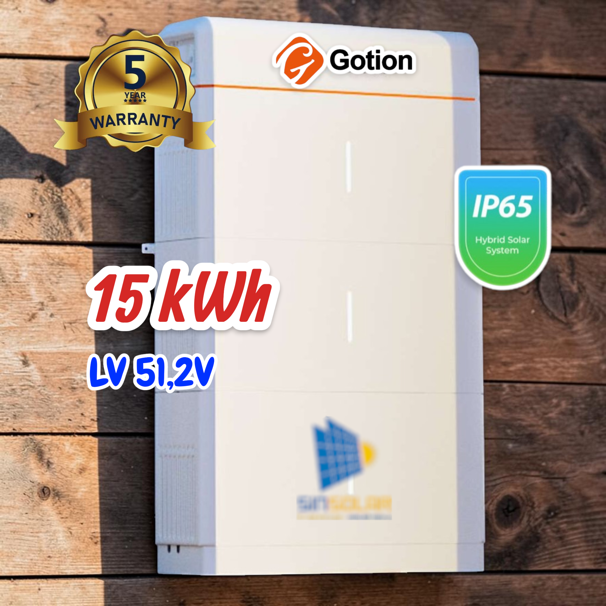 Pin Lưu Trữ GOTION 15kwh HSD51.2-02C15L IP65