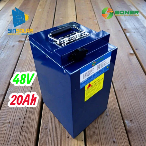 Pin Lithium SONER xe máy điện 48V 20A
