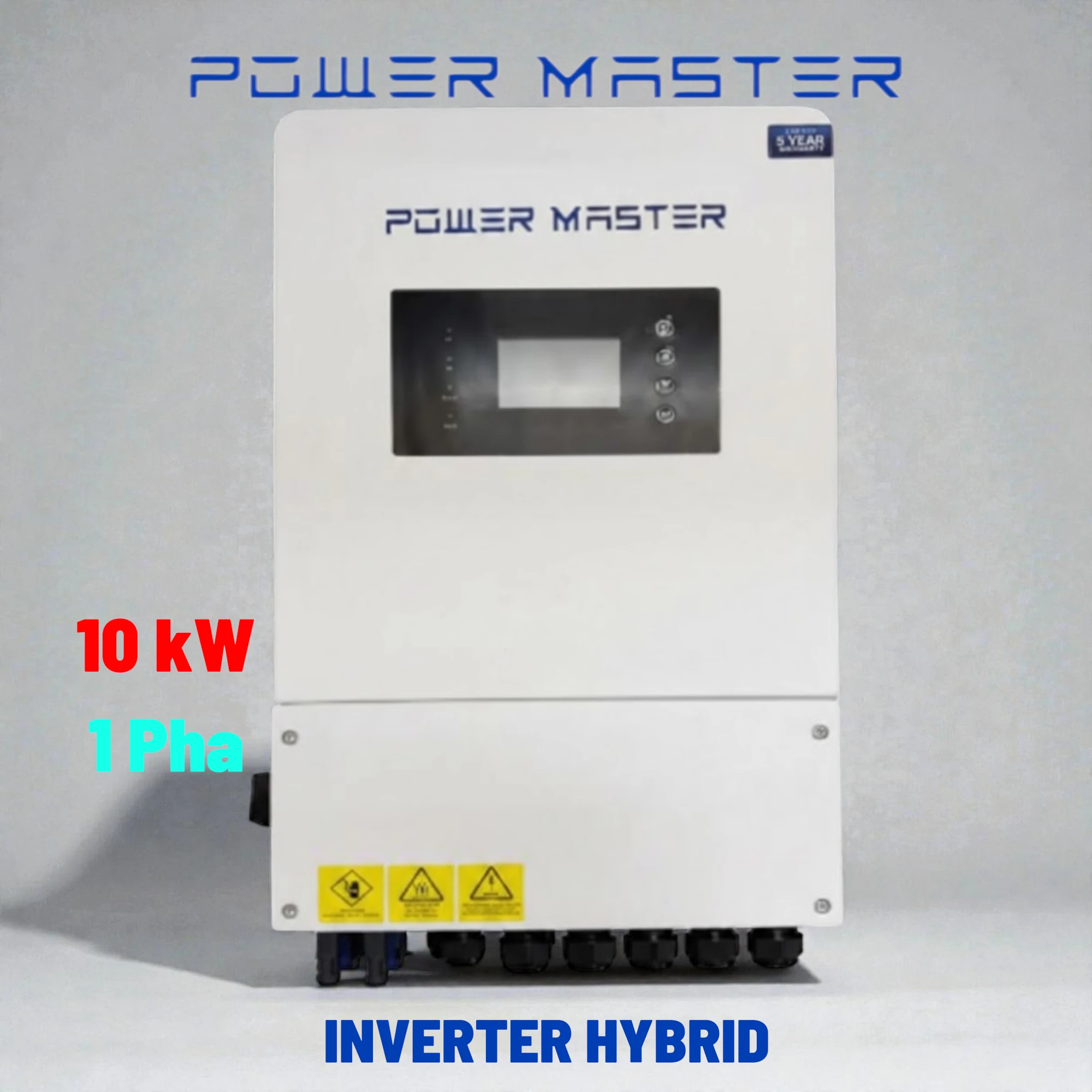 BIẾN TẦN POWERMASTER HYBRID 10KW 1P Model: HCC-04-SM-0100H-YP-D