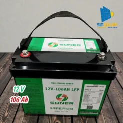 Pin Lithium Soner 12V-106Ah LFP