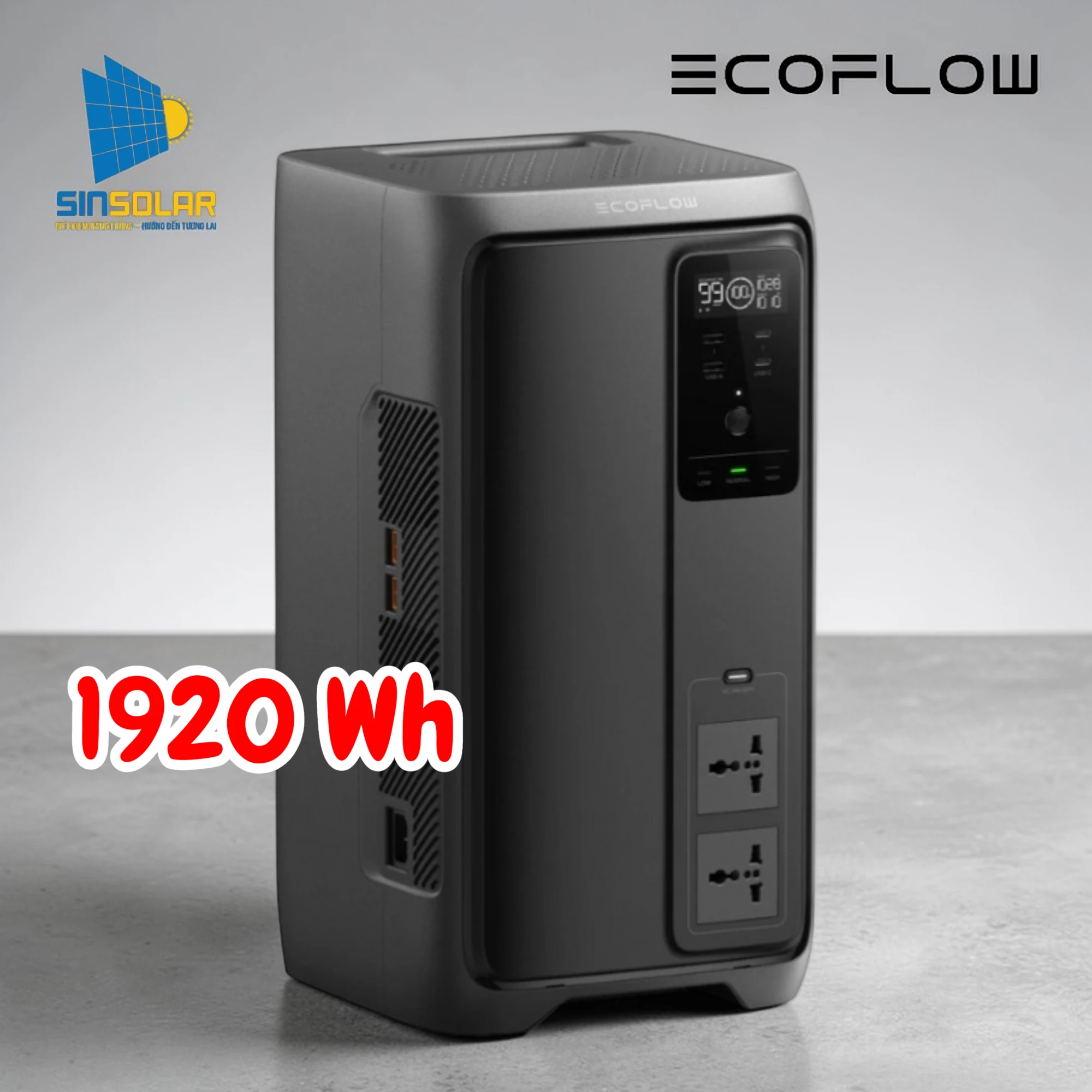 Trạm sạc dự phòng EcoFlow DELTA 3 Air 2000 (10ms UPS) | 1920Wh 1000W