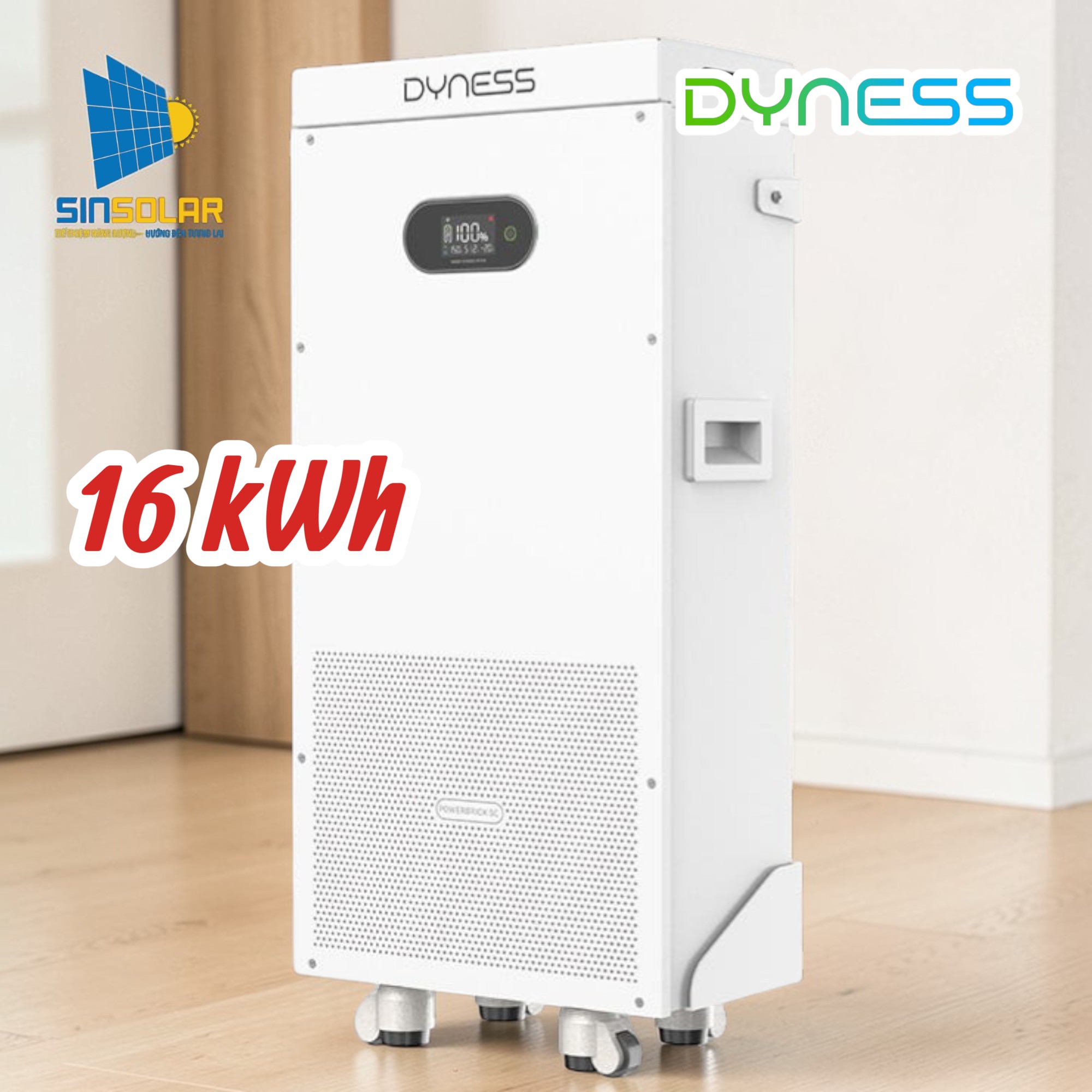 Pin lưu trữ cao cấp DYNESS Power Brick SC 16kwh 2026-2027
