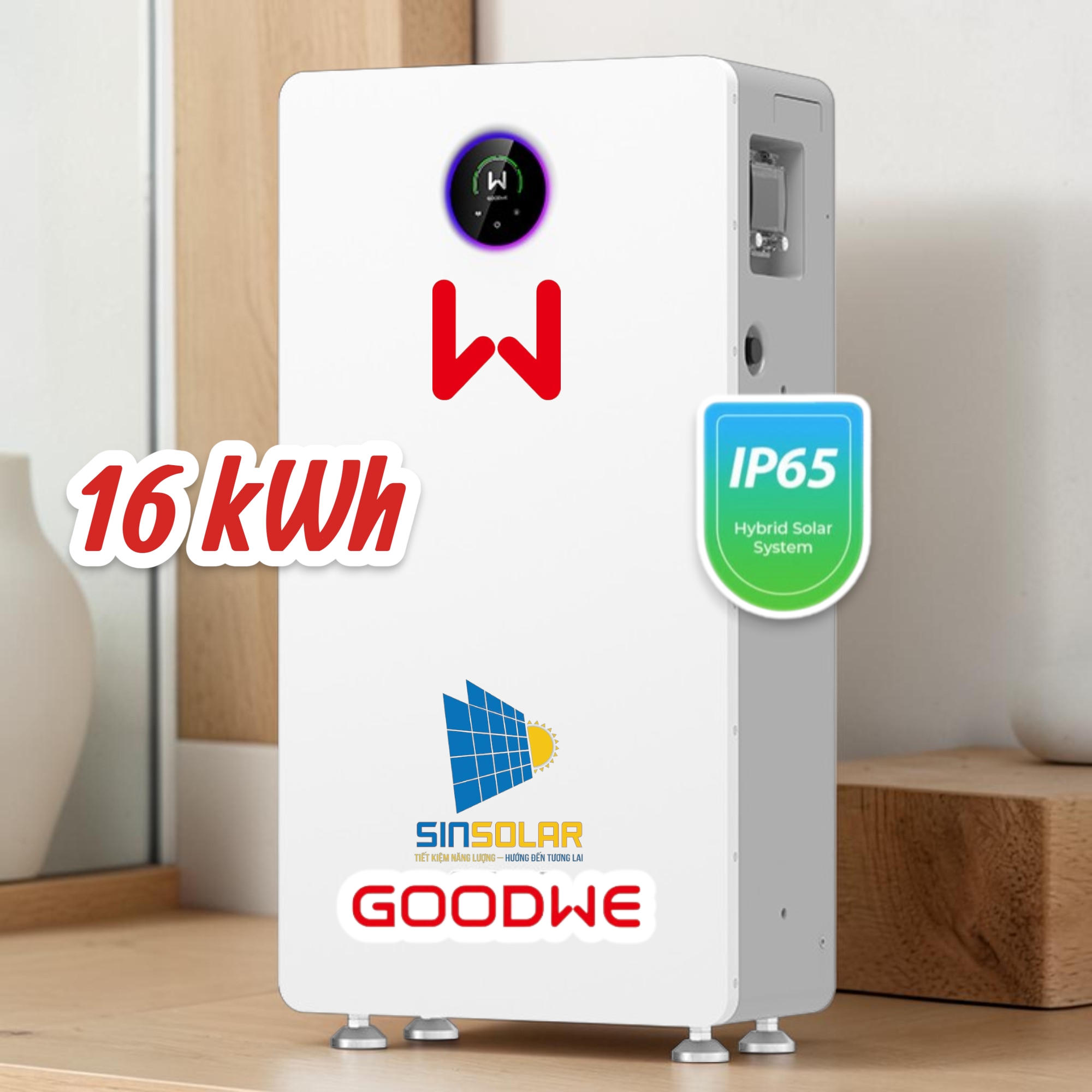 Pin Lưu Trữ Goodwe 16.1kWh- GW16.1-BAT-LV-G10  BH 10 Năm