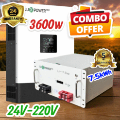 COMBO Inverter Luxpower Offgrid 3600W 24V+ Pin 24v 300aH