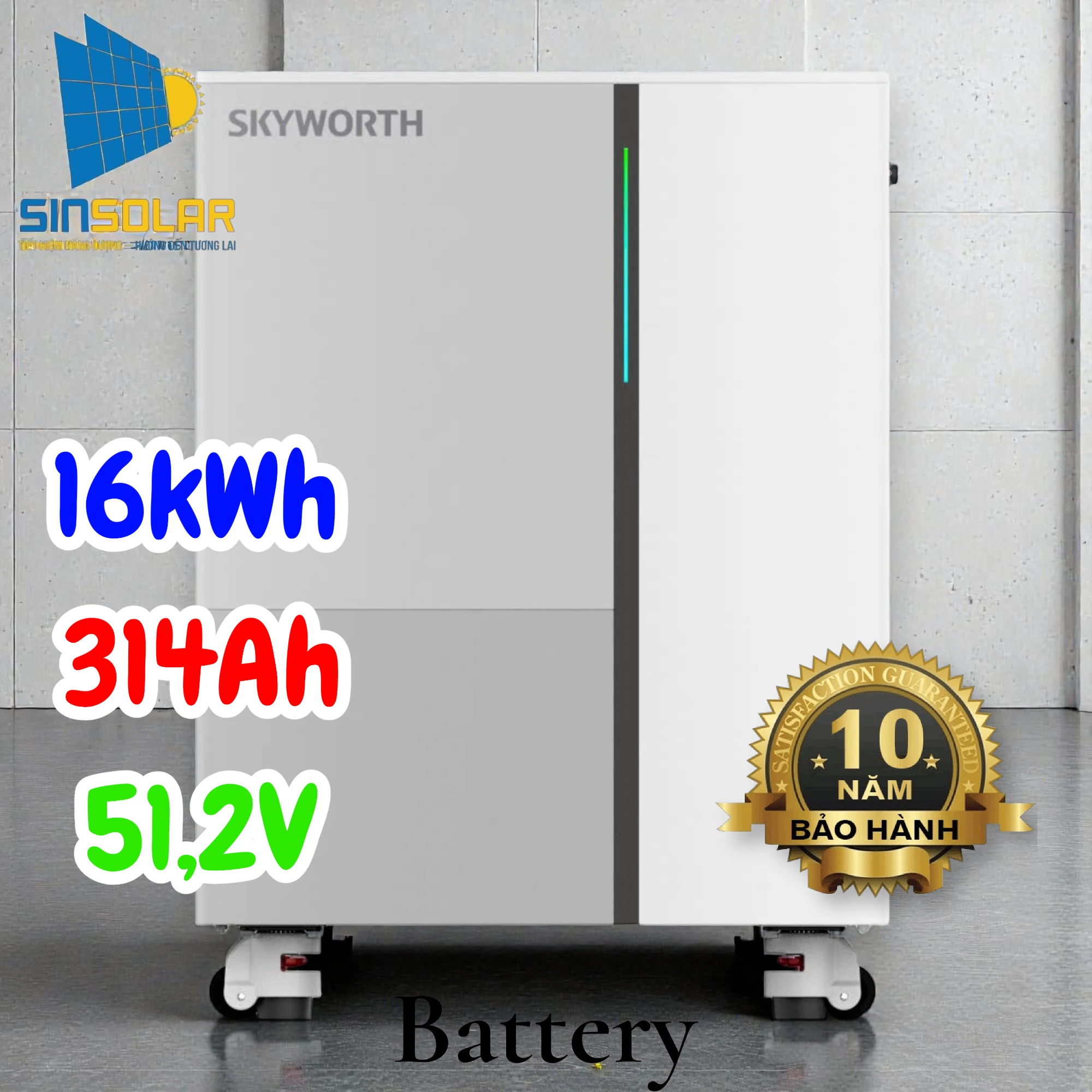 Pin Lưu Trữ Skyworth LV MAX 16kWh