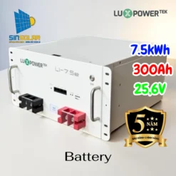 Pin Lưu Trữ Lithium LuxPower Li-7.5e (25.6V 300Ah)