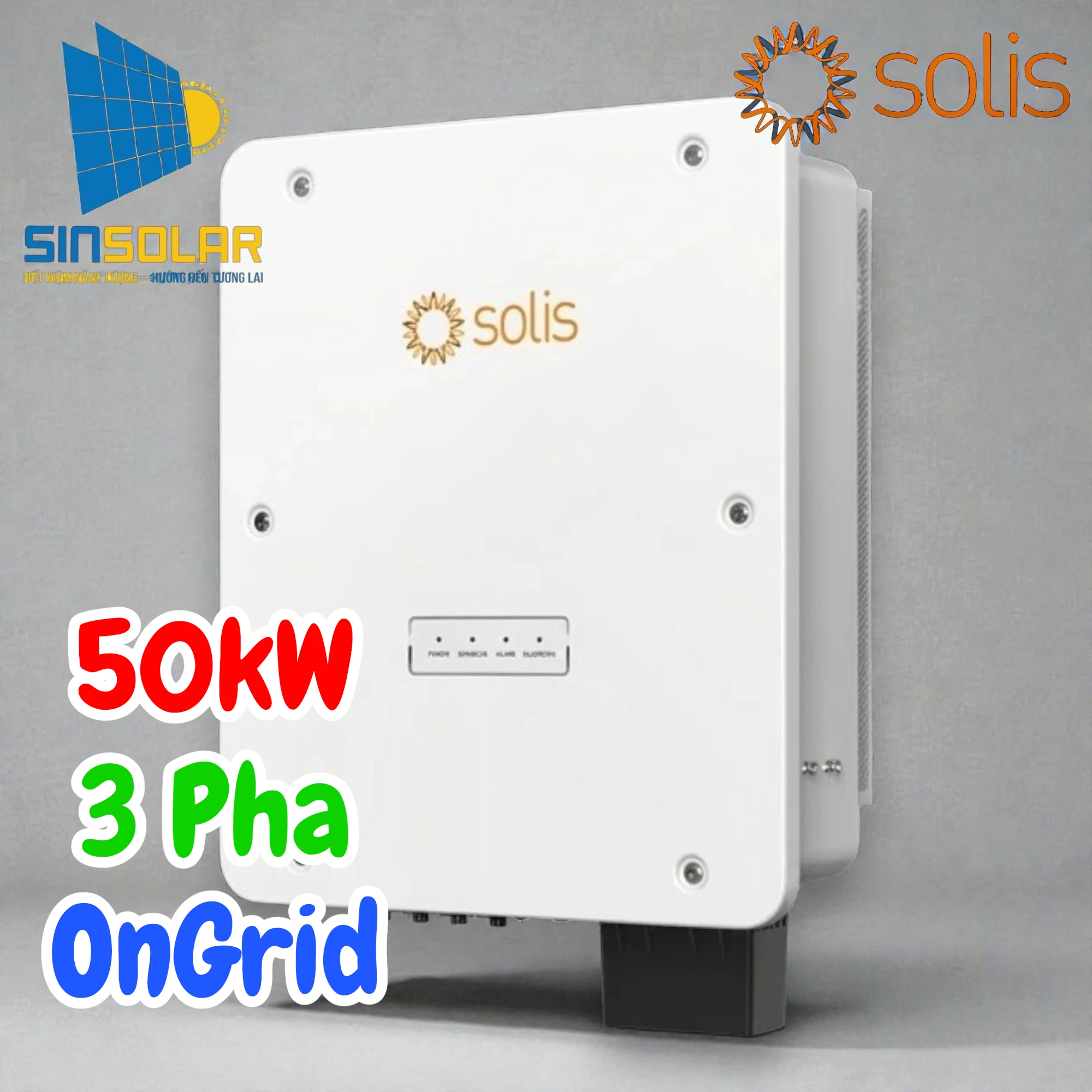 Inverter Hòa Lưới Solis 50kW 3 Pha S6-GC3P50K-NV-ND