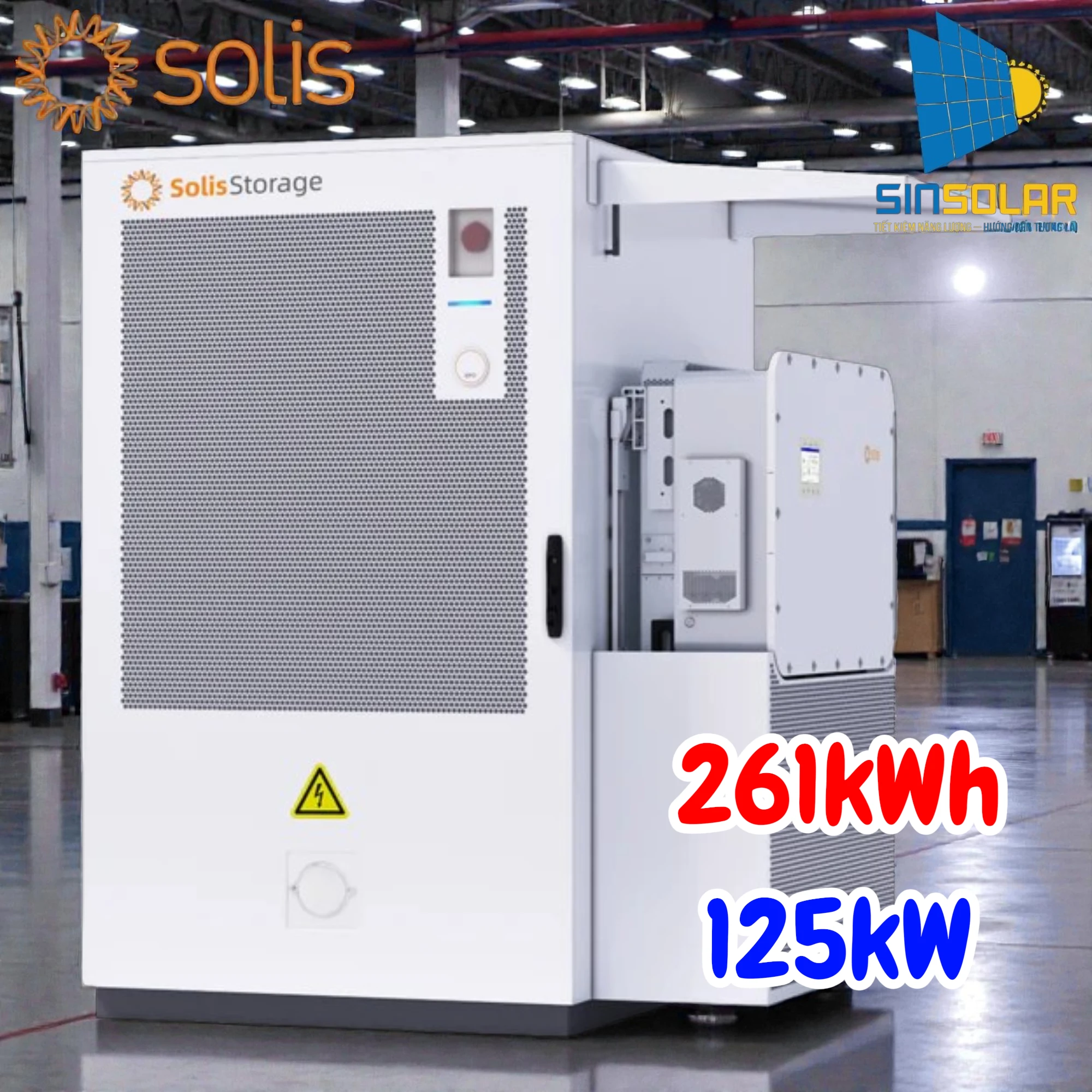 SolisStorage EverCore 261kWh Pro-C5 125kW-NV