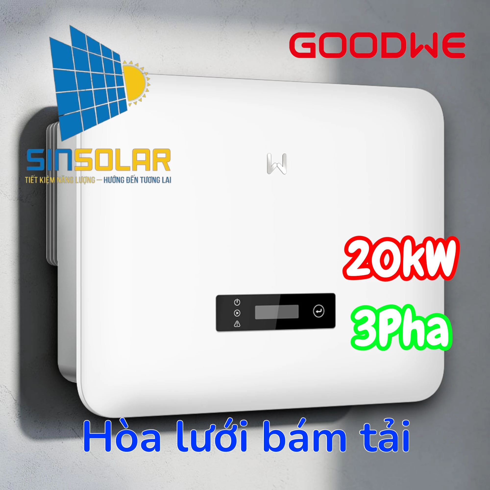 Biến Tần Hòa Lưới 20kW 3 Pha GoodWe GW20K-SDT-30