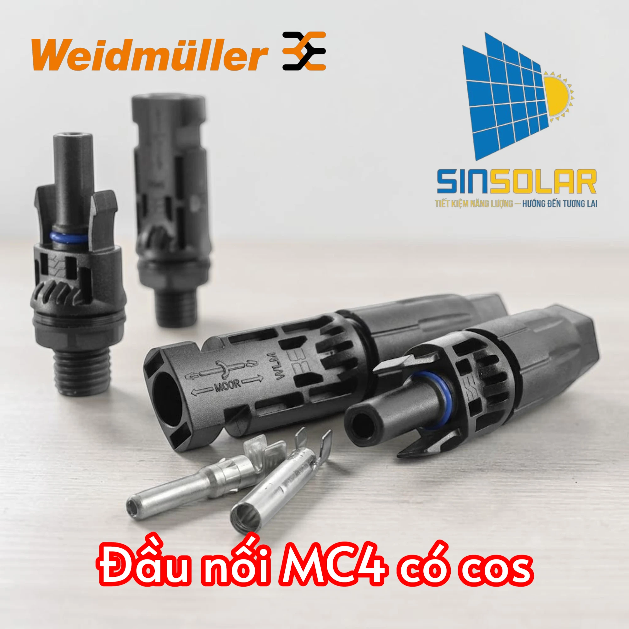 Đầu Nối Solar MC4 Weidmüller