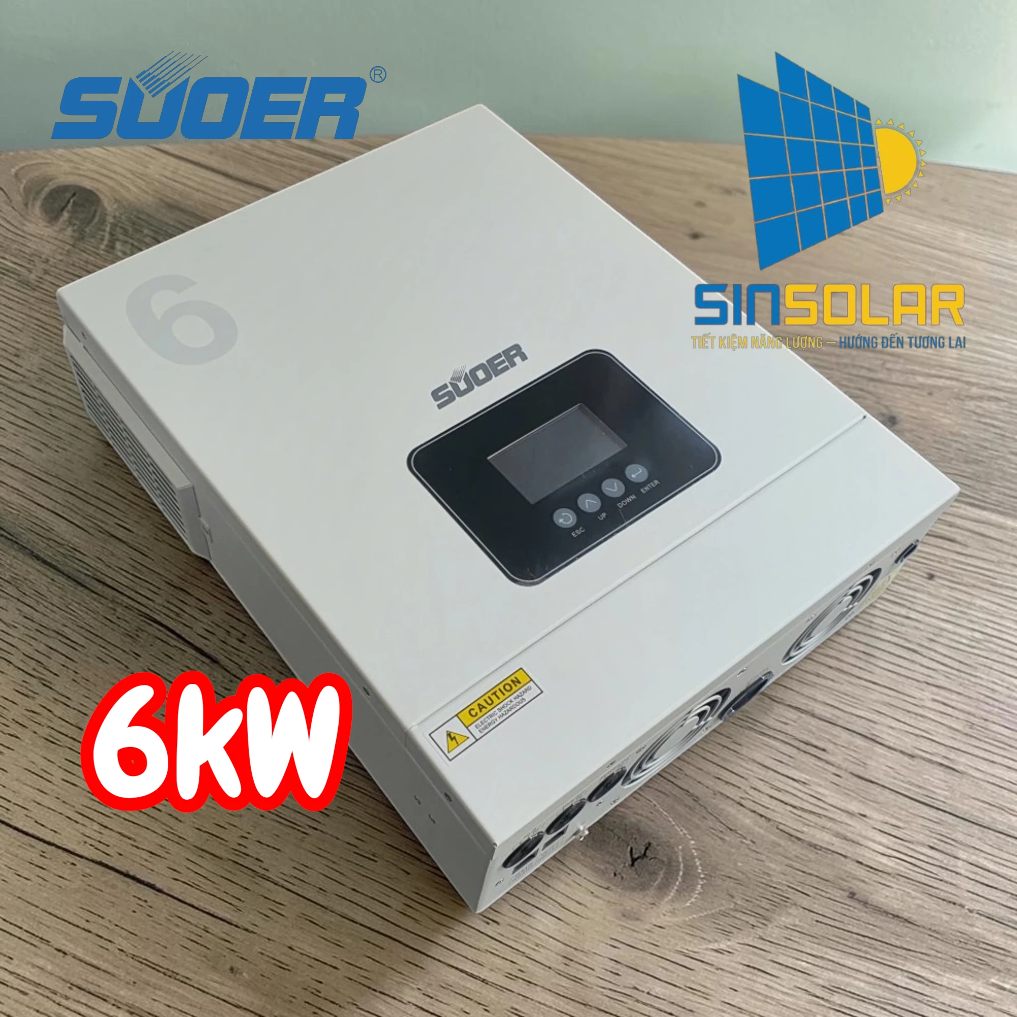 Biến Tần Năng Lượng Mặt Trời SUOER 6200W 48V