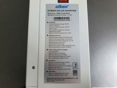 Biến Tần Năng Lượng Mặt Trời SUOER 6200W 48V - Ảnh 4